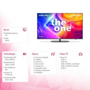 baselinker-1756646217-1.jpg Telewizor LED 50 cali 50PUS9010/12