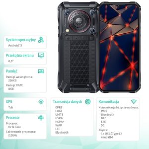 baselinker-1756646398.jpg Smartfon WP33 Pro 5G 8/ 256GB szary
