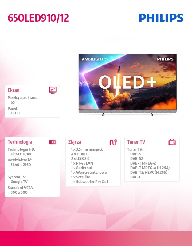 baselinker-1756646429.jpg Telewizor 65 cali OLED 65OLED910/12