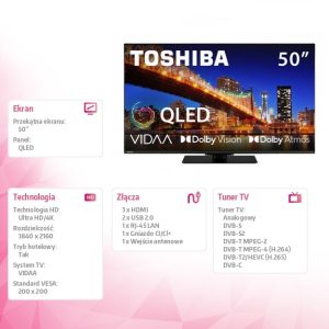 baselinker-1756646527.jpg Telewizor QLED 50 cali 50QV3F63DG