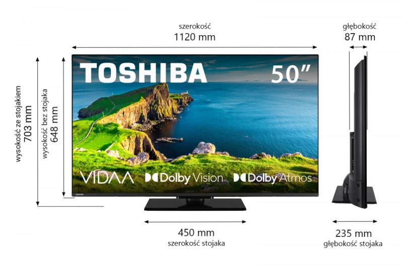baselinker-1756646540.jpg Telewizor LED 50 cali 50UV3F63DG