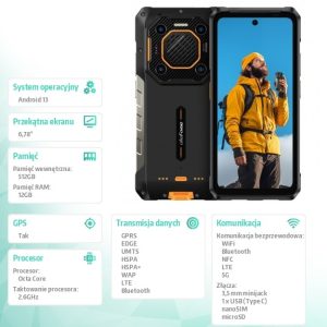 baselinker-1756646581-1.jpg Smartfon Armor 26 Ultra 5G 12/512GB IP69K Czarny