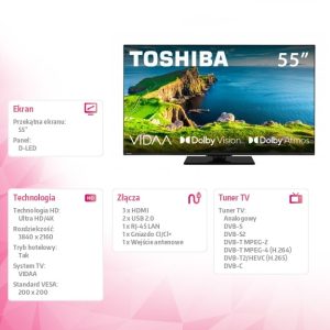 baselinker-1756646599-2.jpg Telewizor LED 55 cali 55UV3F63DG