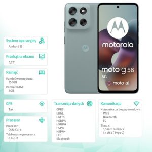 baselinker-1756646909.jpg Smartfon moto g56 G5 8/256, Gray Mist