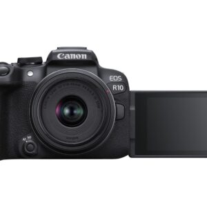 Canon EOS R10 | 24.2 MP | 4K UHD + RF-S 18-45mm IS STM