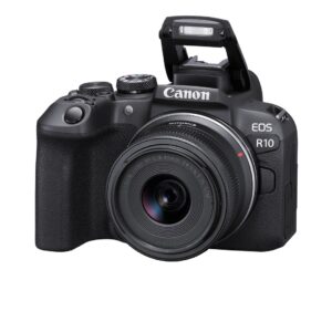 Canon EOS R10 | 24.2 MP | 4K UHD + RF-S 18-45mm IS STM