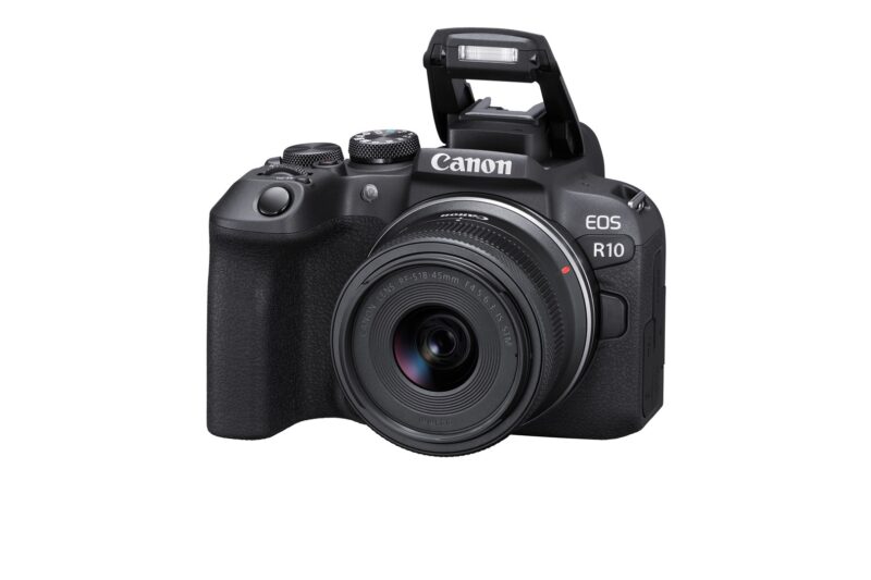 Canon EOS R10 | 24.2 MP | 4K UHD + RF-S 18-45mm IS STM