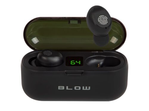 BLOW EARBUDS BTE200 Black | Bezprzewodowe słuchawki douszne | Bluetooth 5.0