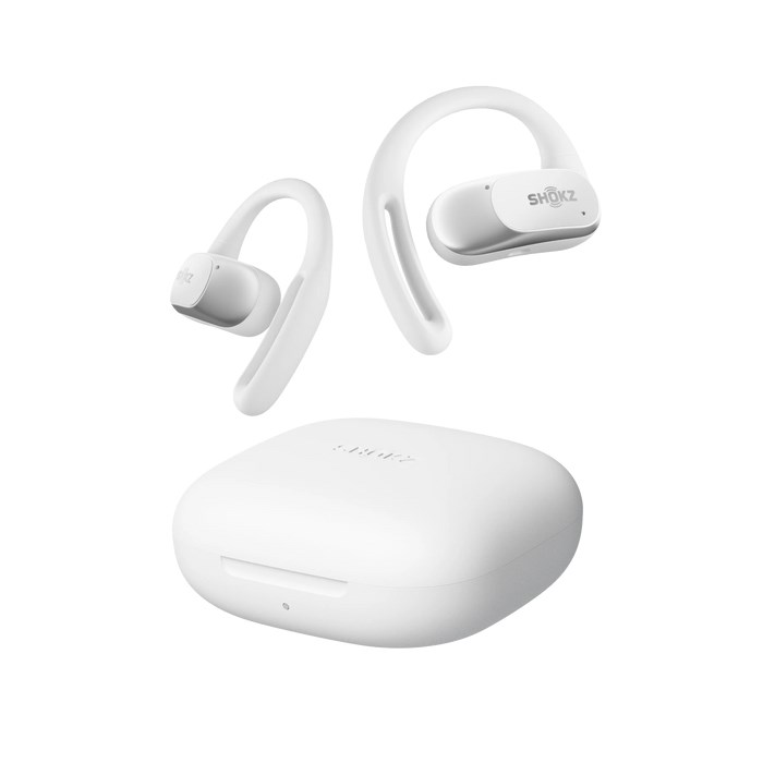 zdjecie-1754543241.jpg Shokz OpenFit Air | Słuchawki bezprzewodowe douszne | Białe
