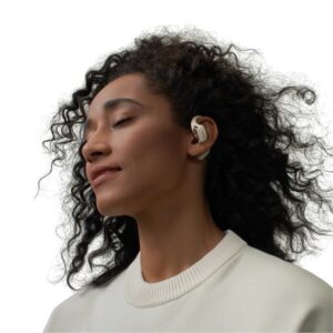 zdjecie-1754543268-2.jpg Shokz OpenFit | Słuchawki bezprzewodowe douszne | Beżowe