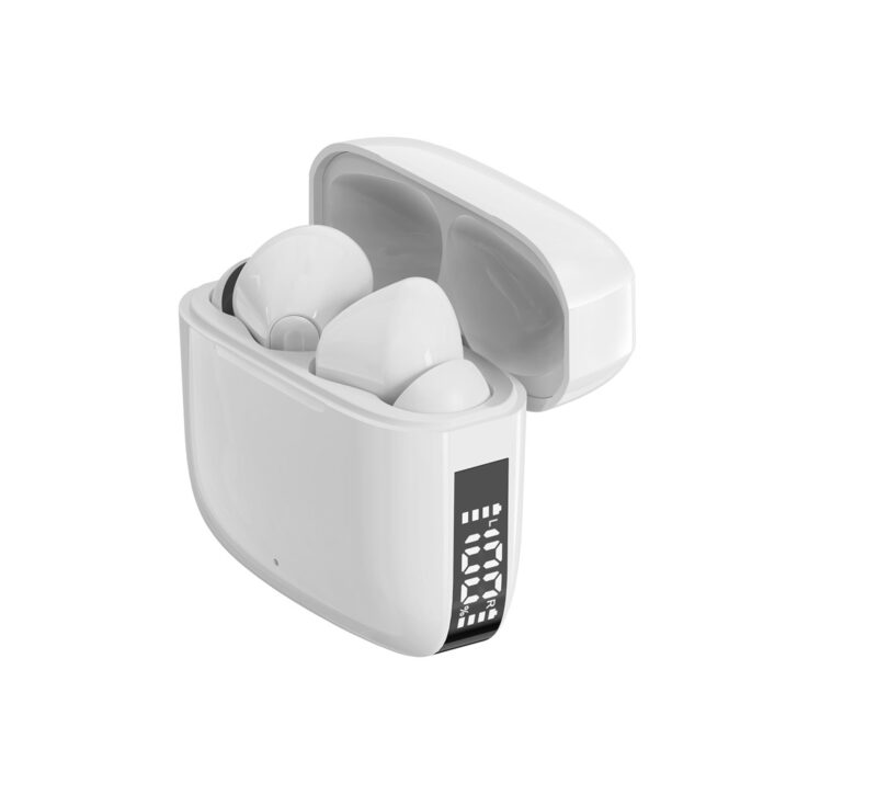 zdjecie-1754543313.jpg Denver TWE-61W | Słuchawki douszne BT 5.0 | TWS | Etui 300 mAh | Białe