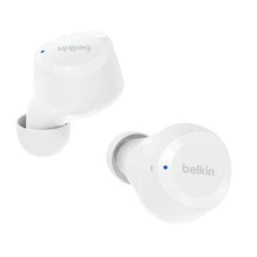 Belkin SoundForm Bolt True Wireless | Słuchawki bezprzewodowe douszne | BT 5.2 | IPX4 | Białe
