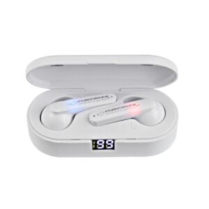 zdjecie-1754543565.jpg Esperanza Phoebe EH230W | Słuchawki douszne TWS | Bluetooth 5.0 | Białe | 3h odtwarzania