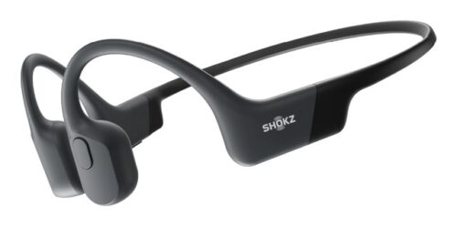 Shokz OpenRun Black USB-C | Słuchawki sportowe bone conduction | Bluetooth 5.1 | Wodoodporne IP67