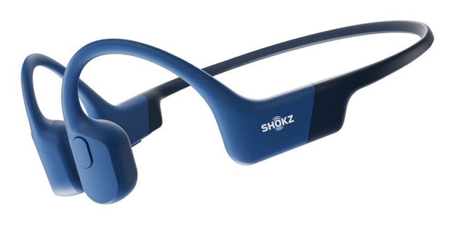 zdjecie-1754543576.jpg Shokz OpenRun Blue USB-C | Słuchawki sportowe z przewodzeniem kostnym | IP67 | Bluetooth 5.1 | Mikrofon