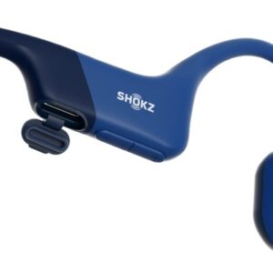 zdjecie-1754543577.jpg Shokz OpenRun Blue USB-C | Słuchawki sportowe z przewodzeniem kostnym | IP67 | Bluetooth 5.1 | Mikrofon