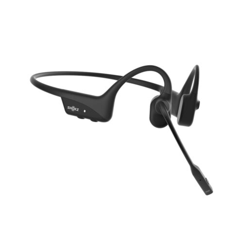 Shokz OpenComm2 USB-C | Słuchawki kostne Bluetooth | ANC | Mikrofon na wysięgniku