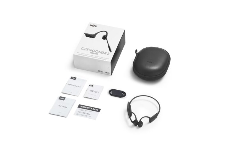 zdjecie-1754543593.jpg Shokz OpenComm2 USB-C | Słuchawki kostne Bluetooth | ANC | Mikrofon na wysięgniku