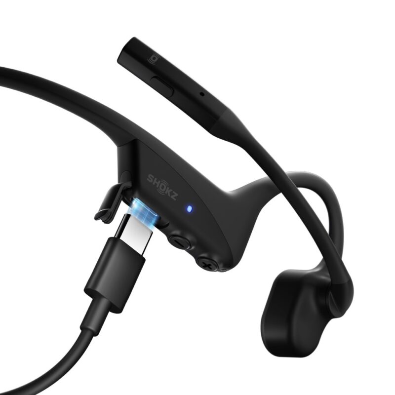 zdjecie-1754543604.jpg Shokz OpenComm2 | Słuchawki kostne Bluetooth | Mikrofon z redukcją szumów