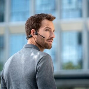 zdjecie-1754543620.jpg Shokz OpenComm2 | Słuchawki kostne Bluetooth | Mikrofon z redukcją szumów