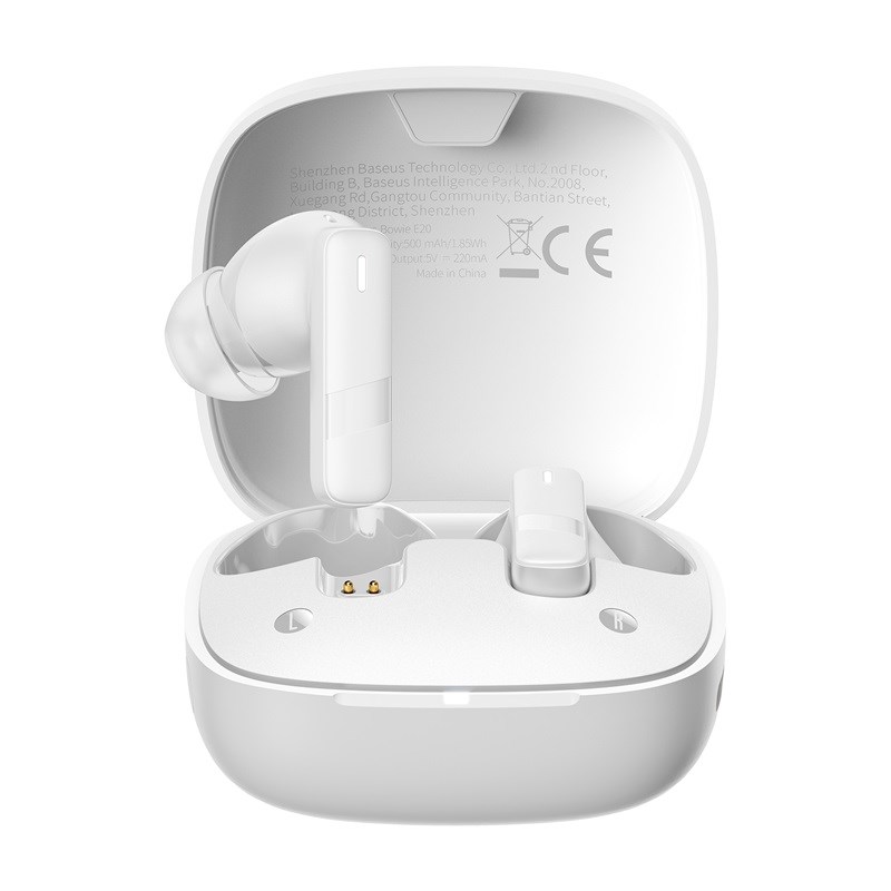 zdjecie-1754543955-1.jpg Baseus Bowie E20 | BT 5.3 | Słuchawki douszne białe IPX5