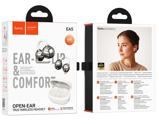 zdjecie-1754543994.jpg Hoco EA5 Duke III | Open-Ear | Bluetooth 5.4 | 6h pracy