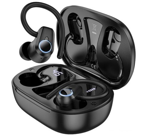 Hoco EQ8 Pure Joy | Słuchawki bezprzewodowe Bluetooth 5.3 | Douszne z etui 500 mAh