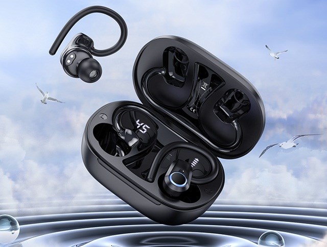 zdjecie-1754544018.jpg Hoco EQ8 Pure Joy | Słuchawki bezprzewodowe Bluetooth 5.3 | Douszne z etui 500 mAh