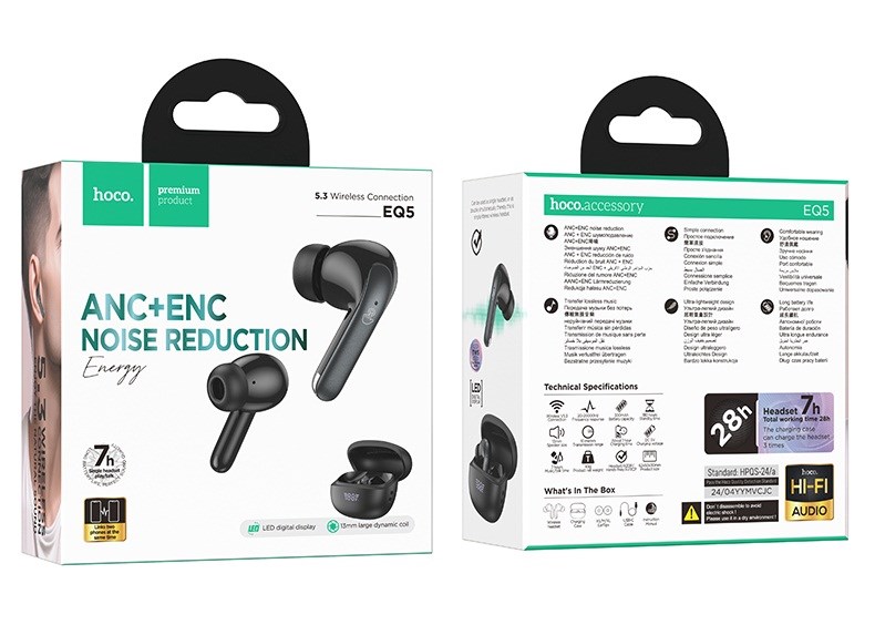 zdjecie-1754544026-3.jpg Hoco EQ5 Energy | Słuchawki bezprzewodowe Bluetooth 5.3 | ANC