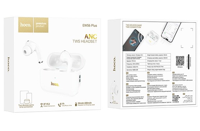 zdjecie-1754544032-2.jpg Hoco EW56 Plus Generoso | Słuchawki bezprzewodowe Bluetooth 5.3 | ANC