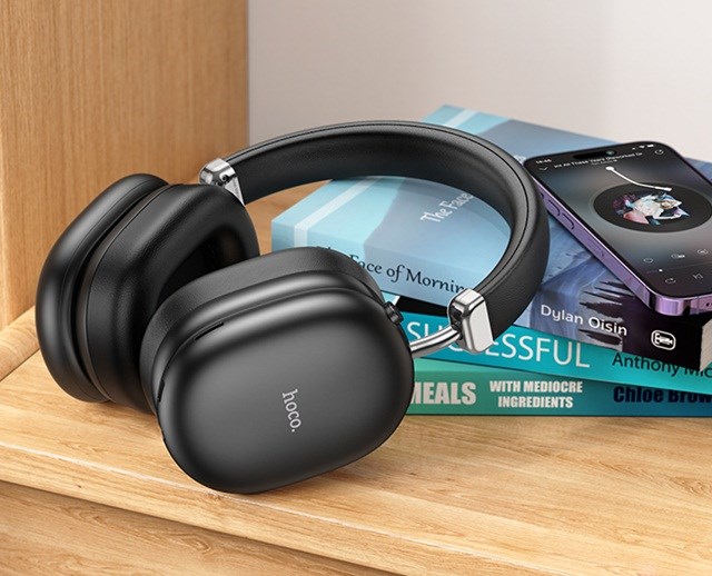 zdjecie-1754544048-1.jpg Hoco W35 Max Auspicious ANC | Słuchawki bezprzewodowe | Czarny