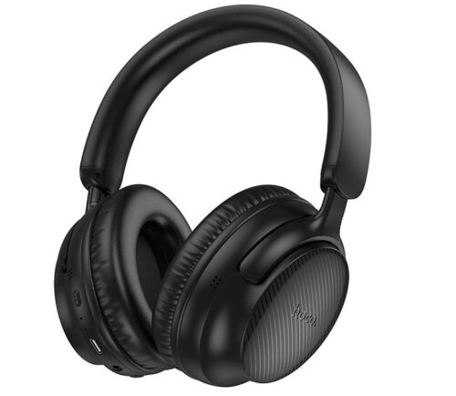 Hoco W53 Tone | Słuchawki bezprzewodowe nauszne | Bluetooth 5.4 | 46h pracy | Czarne