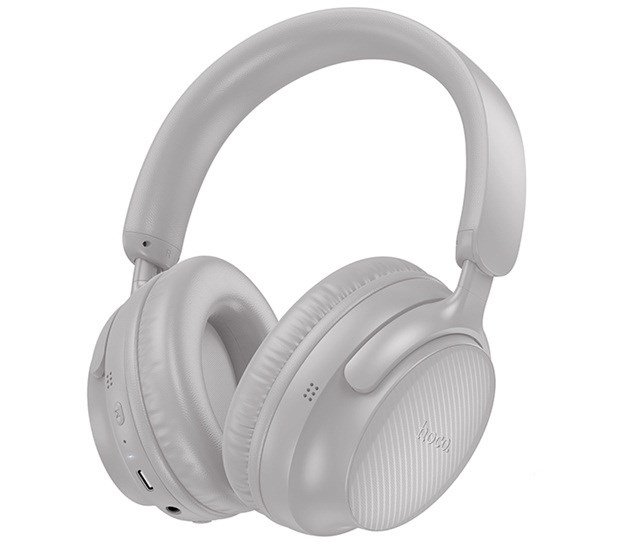 zdjecie-1754544098.jpg Hoco W53 Tone | Słuchawki nauszne | Bluetooth 5.4 | 46h pracy | Szary