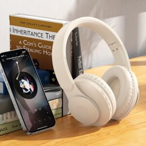 zdjecie-1754544109-2.jpg Hoco W45 Enjoy | Nauszne | Bluetooth 5.3 | 46h pracy | Białe