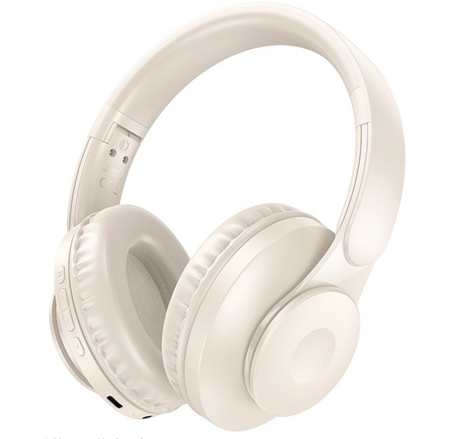 zdjecie-1754544109.jpg Hoco W45 Enjoy | Nauszne | Bluetooth 5.3 | 46h pracy | Białe