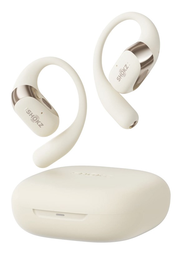 zdjecie-1754544362-1.jpg Shokz OpenFit 2 Beige | Open-Ear | Bluetooth 5.4 | 48h z etui