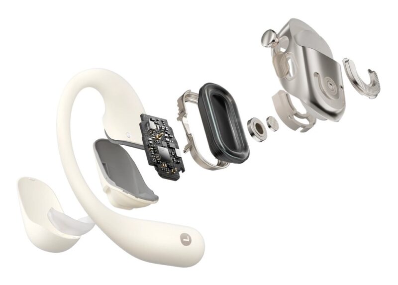 zdjecie-1754544363-1.jpg Shokz OpenFit 2 Beige | Open-Ear | Bluetooth 5.4 | 48h z etui