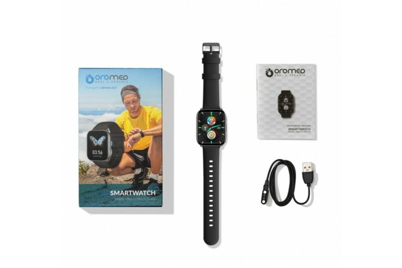 zdjecie-1755675001.jpg Oromed ORO FIT PRO GT | Smartwatch | 1.43″ AMOLED | Black