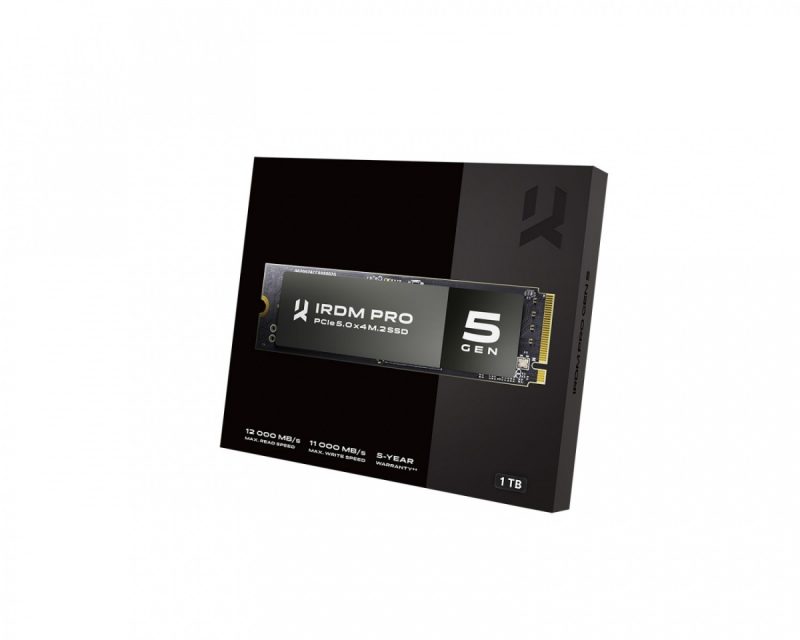 0219678e3bc54740b33a0966a2105dd1.jpg Dysk SSD IRDM PRO P54S Gen5 1TB 5x4 2280 5x4 2280 11500/9000MB/s