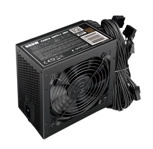 Zasilacz ATX 600W aktywne PFC 12 cm fan 80+Bronze color box