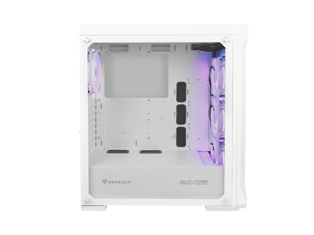 06968bc4c49efd33c38df07b517269b5.jpg Obudowa Irid 505 V2 ARGB z oknem, USB 3.0 Biała