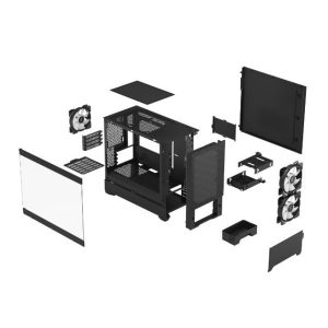 Obudowa Pop Mini Air RGB Black TG Clear Tint