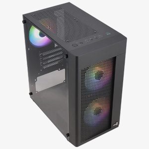 087dad2cd05a5c65a7ad2c0802a3607d.jpg Obudowa Hexform TG FRGB USB 3.0 Mini Tower czarna