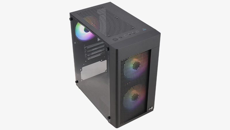 087dad2cd05a5c65a7ad2c0802a3607d.jpg Obudowa Hexform TG FRGB USB 3.0 Mini Tower czarna
