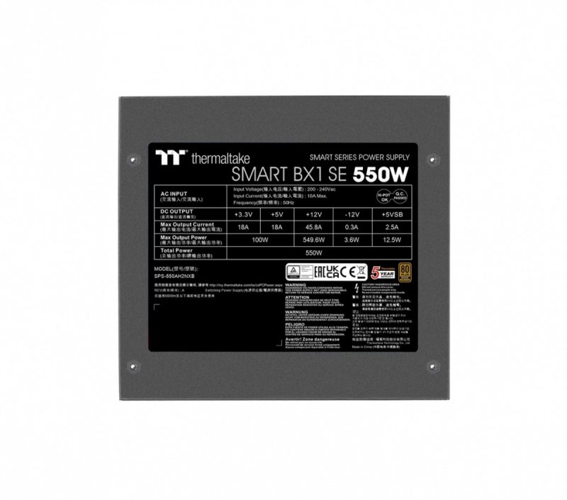 Zasilacz Smart BX1 SE 550W 80+ Bronze EU