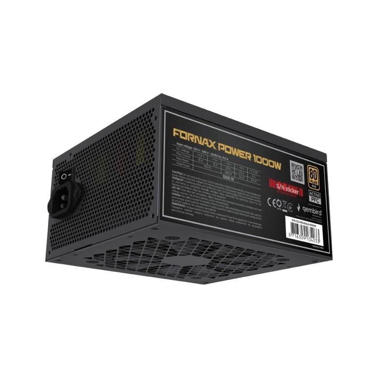 10ffc1c745dc59539702573f68239d80.jpg Zasilacz ATX o mocy 1000W aktywne PFC 12 cm fan 80+Gold
