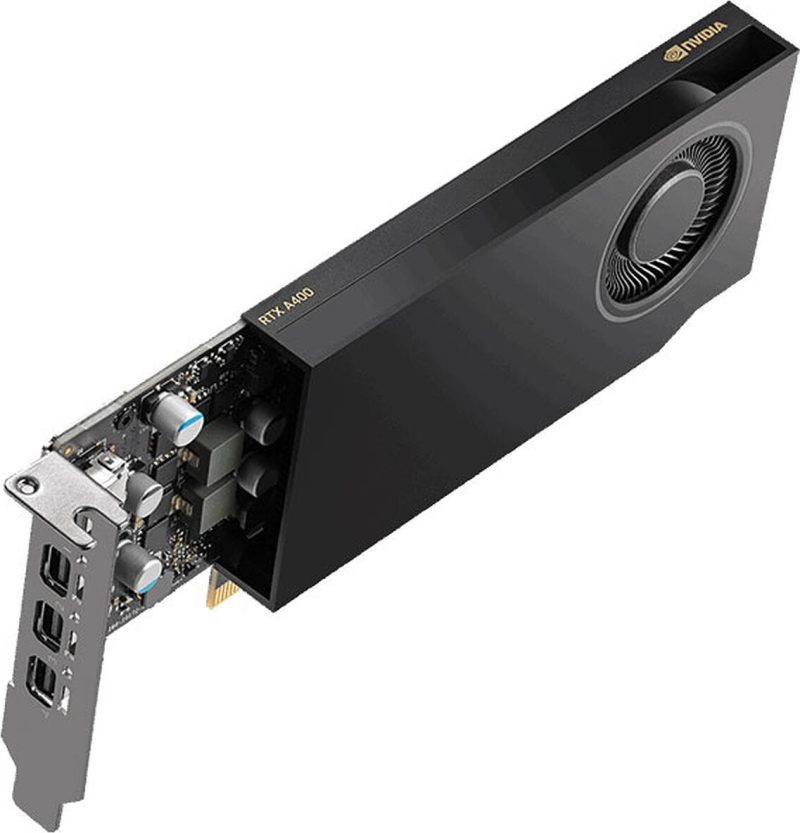 1b232970a53c4d7e06673ca041929605.jpg Karta graficzna NVIDIA Quadro RTX A400 4GB GDDR6 VCNRTXA400-SB