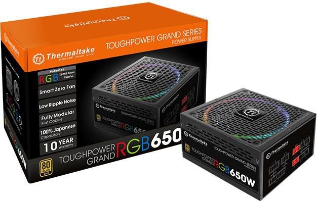1f7d3a59bdb895db6c38866bd79cd99e.jpg Zasilacz modularny Toughpower Grand RGB 650W (80+ Gold, 4xPEG, 140mm)
