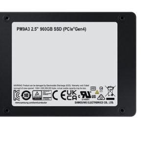 Dysk serwerowy SSD PM9A3 U.2 DCT 3840 GB MZQL23T8HCLS-00W07 NVMe
