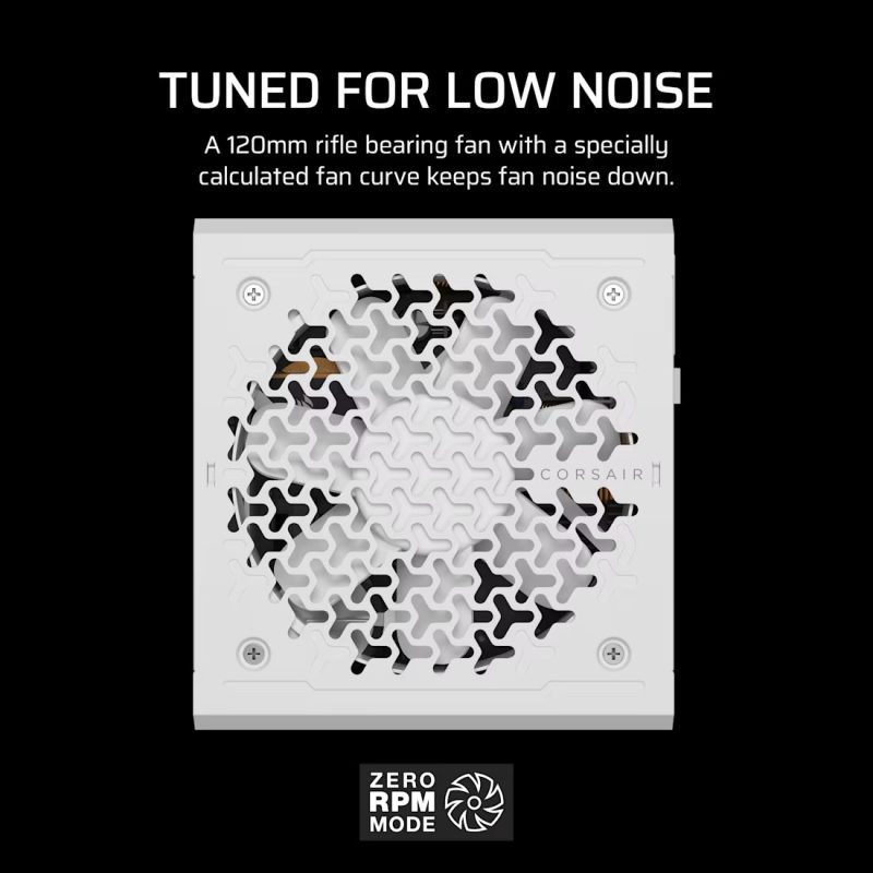 Zasilacz RM850e WHITE 80+GOLD F.MODULAR ATX 3.1